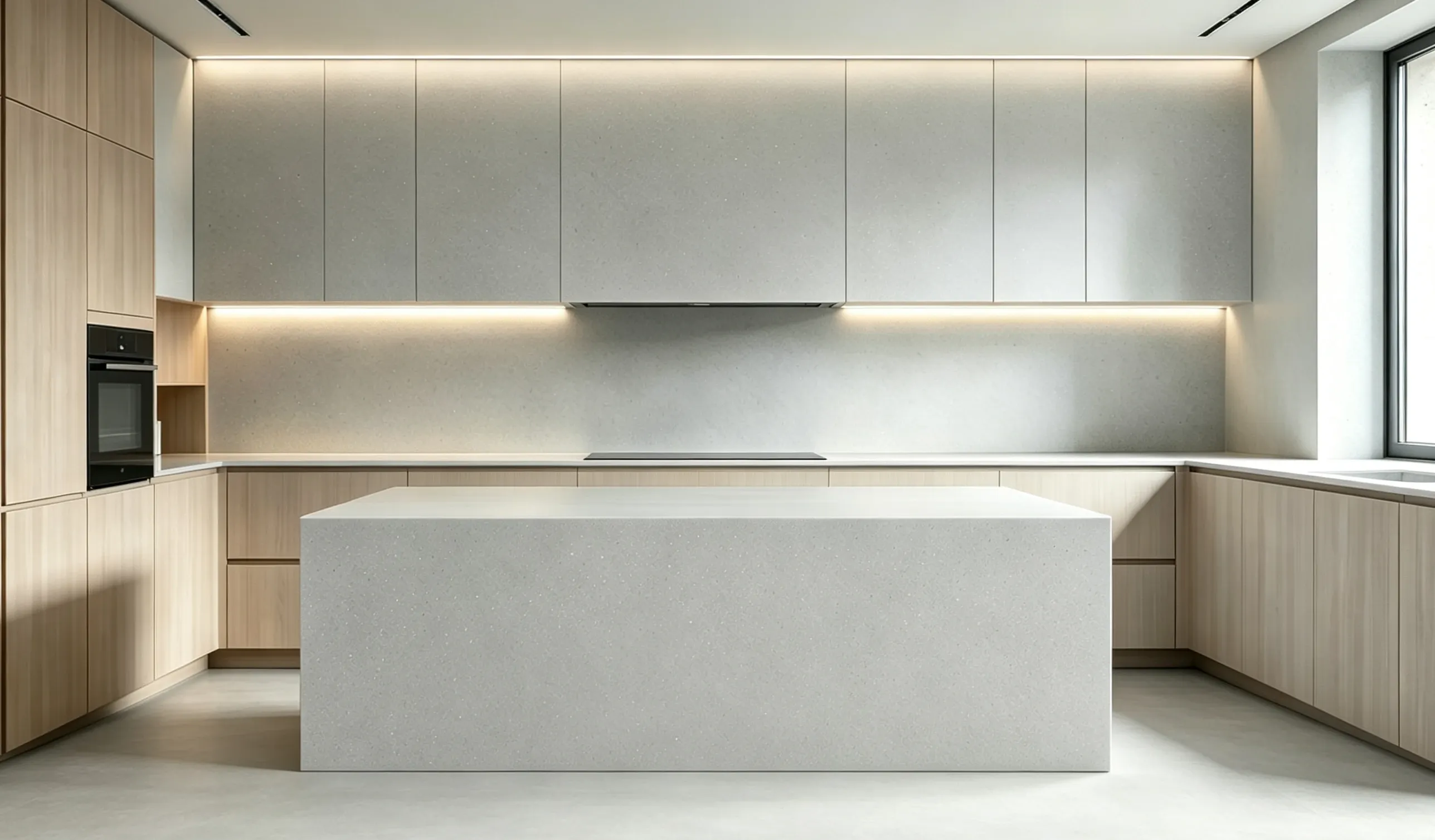 Cemento Grey shown in situ