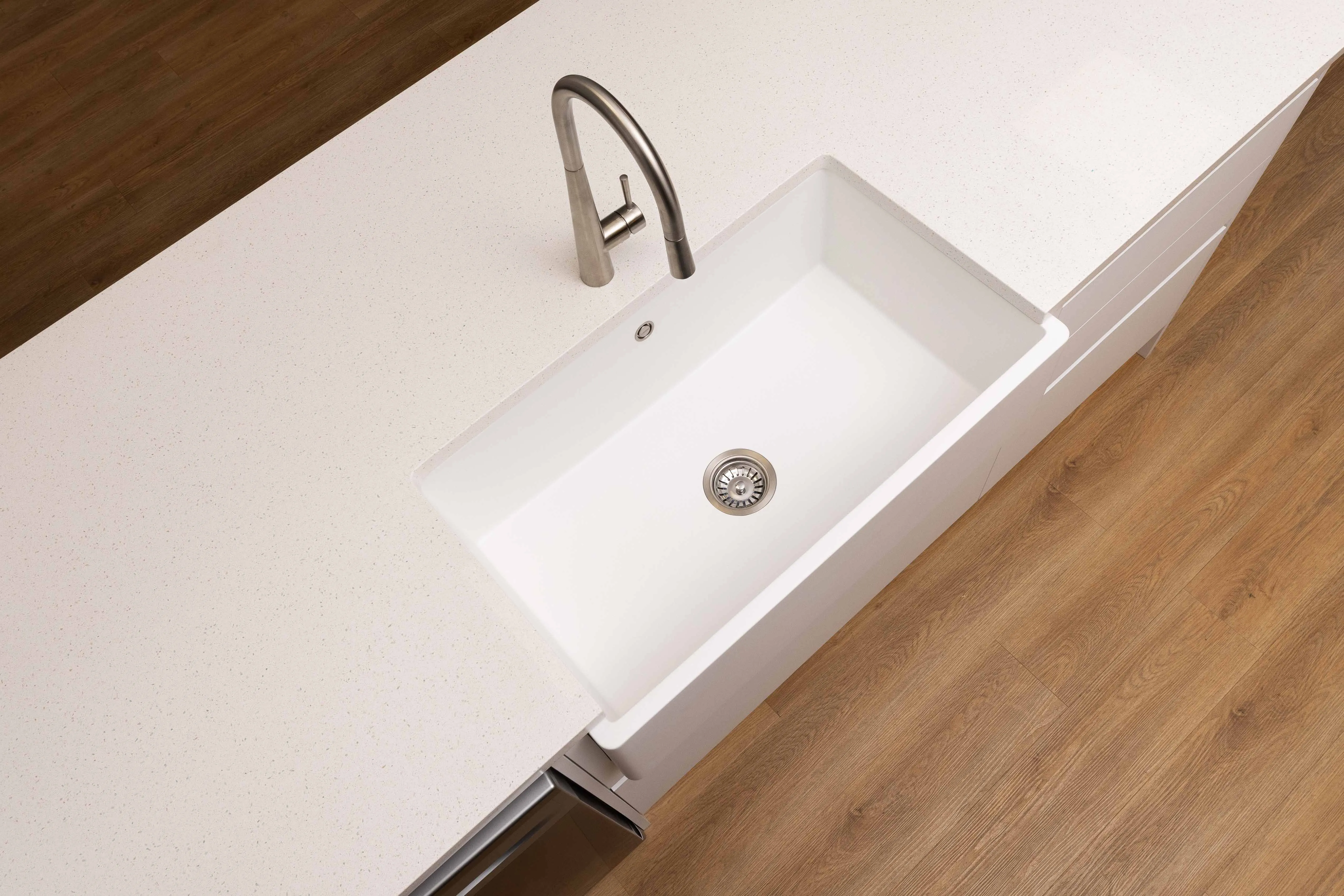 Wairarapa 800 Butler (White Granite) sink