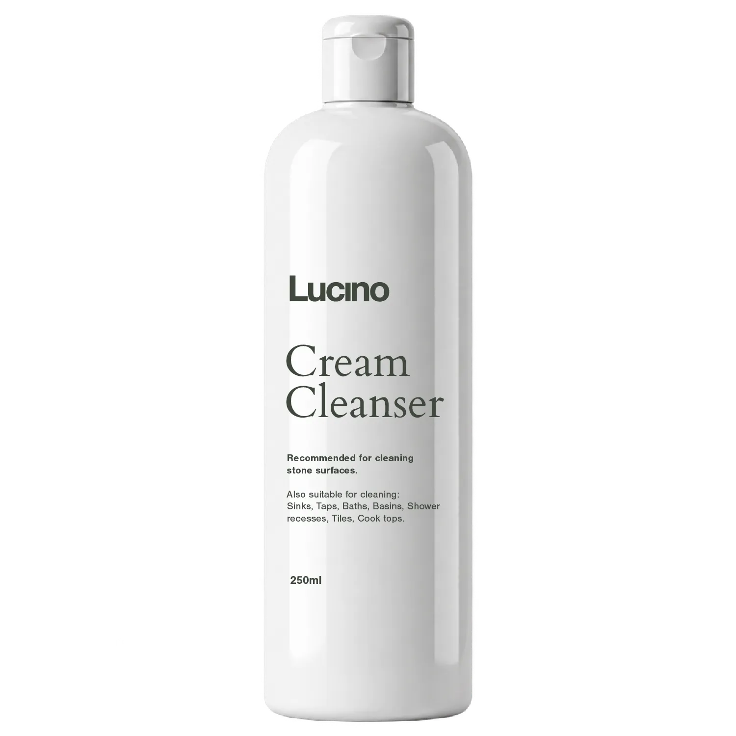 Bottle of Lucino Cream Cleanser